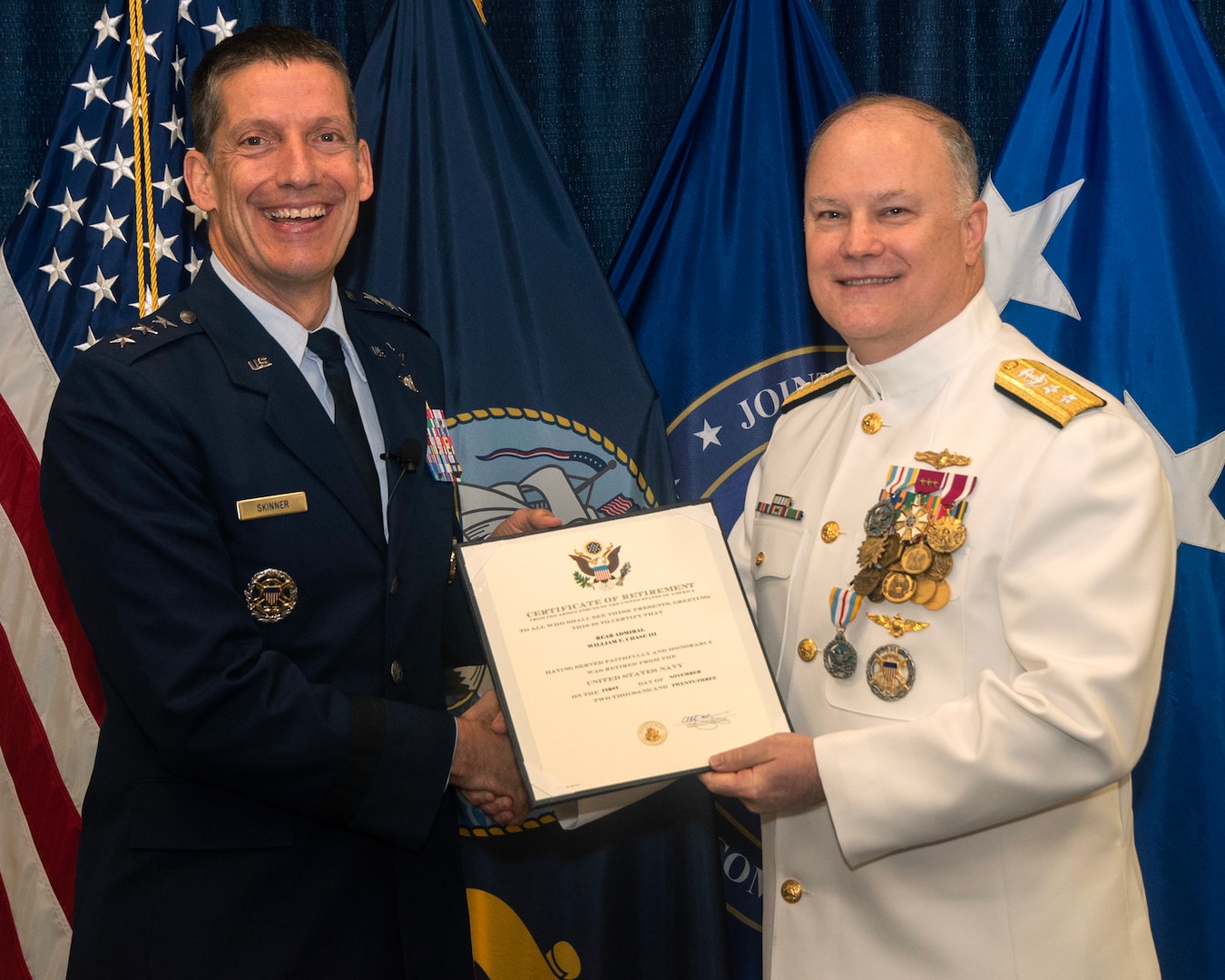 Rear Adm. William E. Chase III Retires After a 33-year Distinguished Career