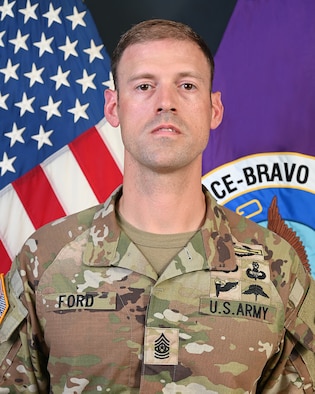 Command Sgt. Maj. Nicholas Ford, Joint Task Force-Bravo Senior Enlisetd Leader