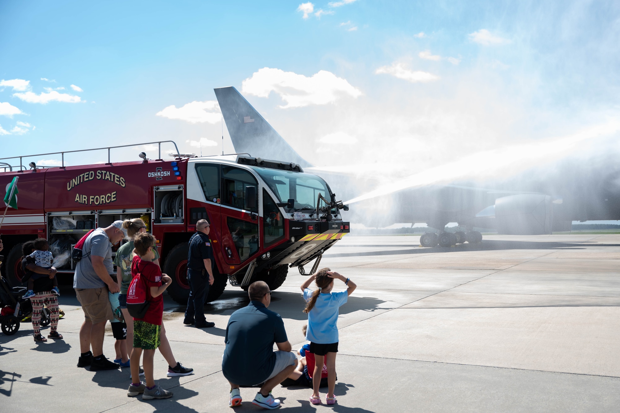 Children of service members assigned to Joint Base McGuire-Dix-Lakehurst participate in a Kids Understanding Deployment Operations event at JB MDL, N.J., Aug. 19, 2023. KUDOS was an event intended to help the children of JB MDL understand what their parents experienced when deploying. The Kids went through a small deployment line and observed demos from units across the installation.