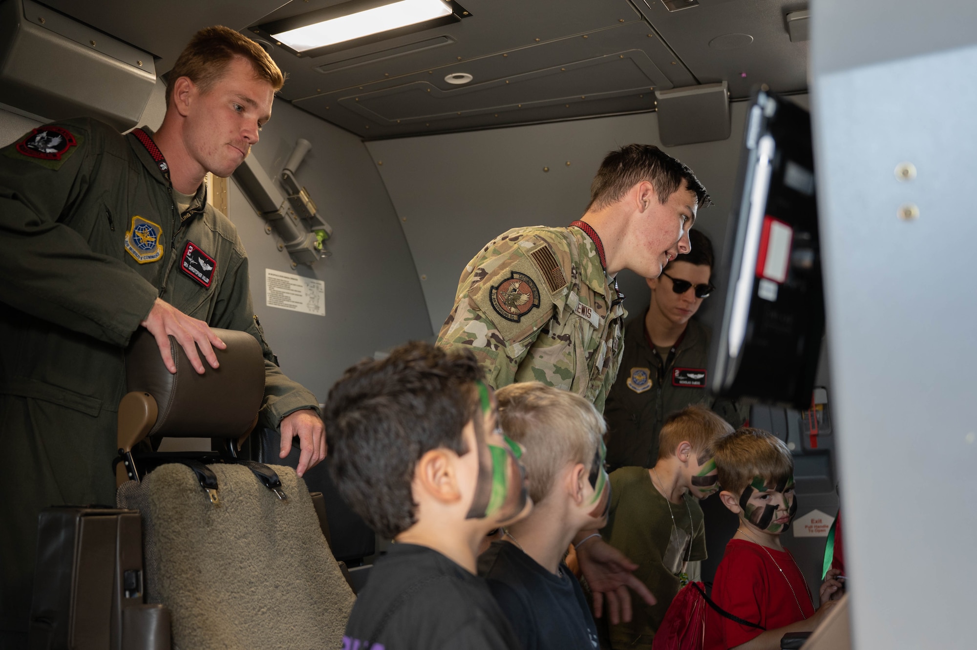 Children of service members assigned to Joint Base McGuire-Dix-Lakehurst participate in a Kids Understanding Deployment Operations event at JB MDL, N.J., Aug. 19, 2023. KUDOS was an event intended to help the children of JB MDL understand what their parents experienced when deploying. The Kids went through a small deployment line and observed demos from units across the installation.