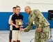 NAVAL BASE GUAM (Aug. 21, 2023) – U.S. Naval Base Guam (NBG) Executive Officer Cmdr. Phil Smith and NBG Command Master Chief Adam Eaker marked the official start of the school year with a bell-ringing ceremony at Cmdr. William C. McCool Elementary and Middle School on NBG Aug. 21.