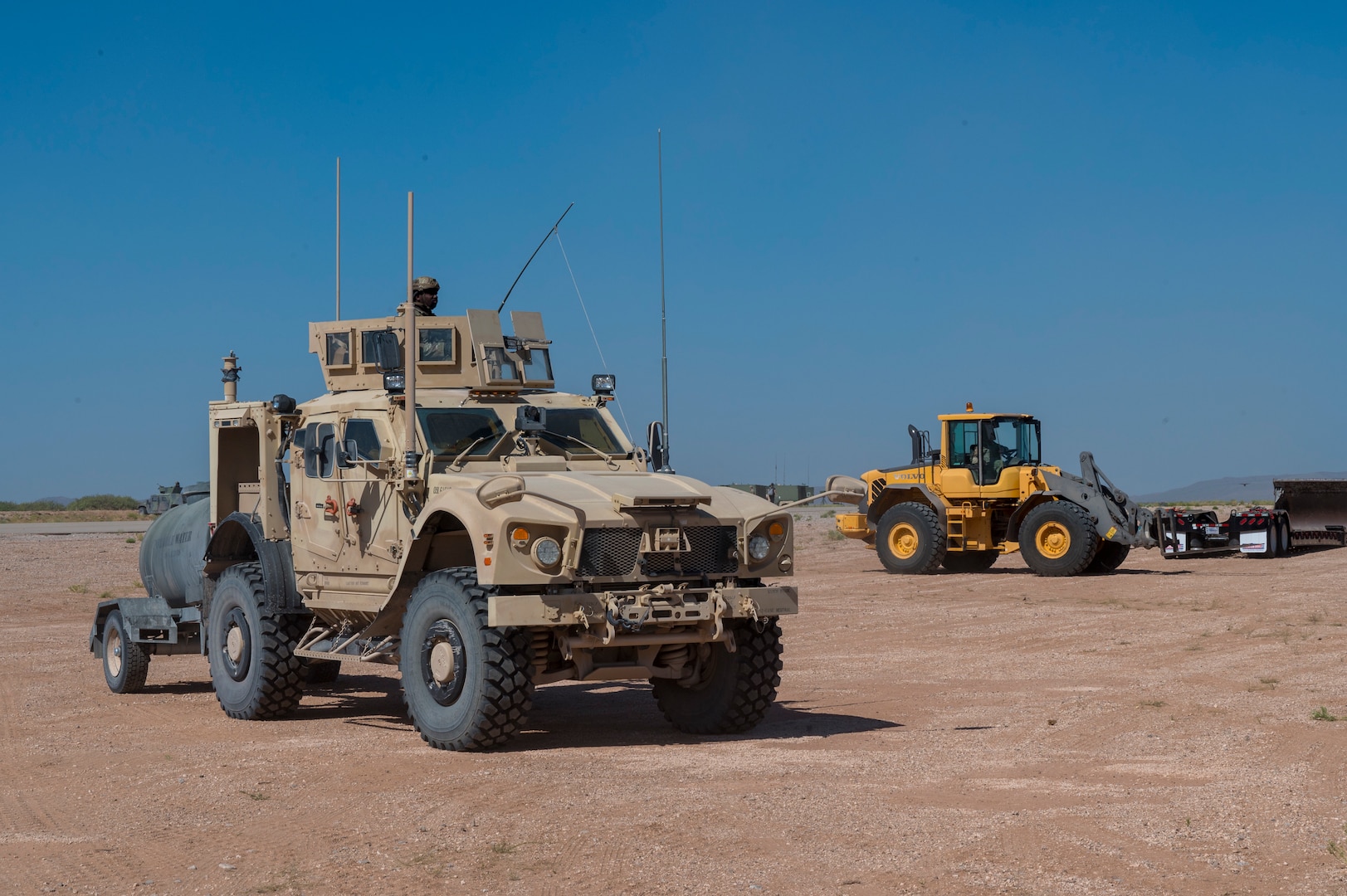 The CSTR initiative expands multi-functional training opportunities for installation and mission support Airmen to practice for future adaptive operations and agile combat employment in contested environments and austere locations. The sites will be equipped with high-demand training assets often not available at a unit’s home station. (U.S. Air Force photo by Malcolm McClendon).