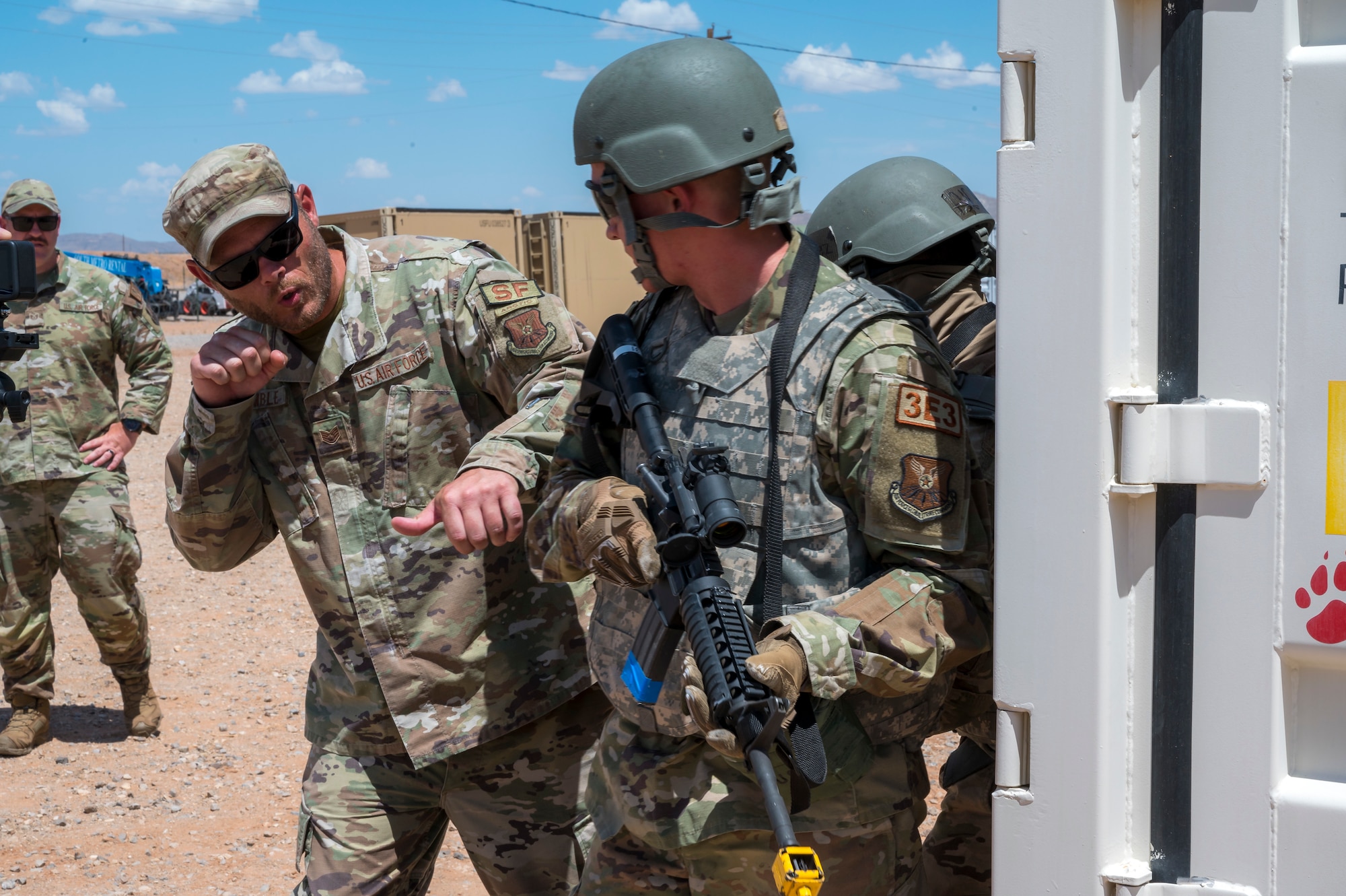 The CSTR initiative expands multi-functional training opportunities for installation and mission support Airmen to practice for future adaptive operations and agile combat employment in contested environments and austere locations. The sites will be equipped with high-demand training assets often not available at a unit’s home station. (U.S. Air Force photo by Malcolm McClendon).