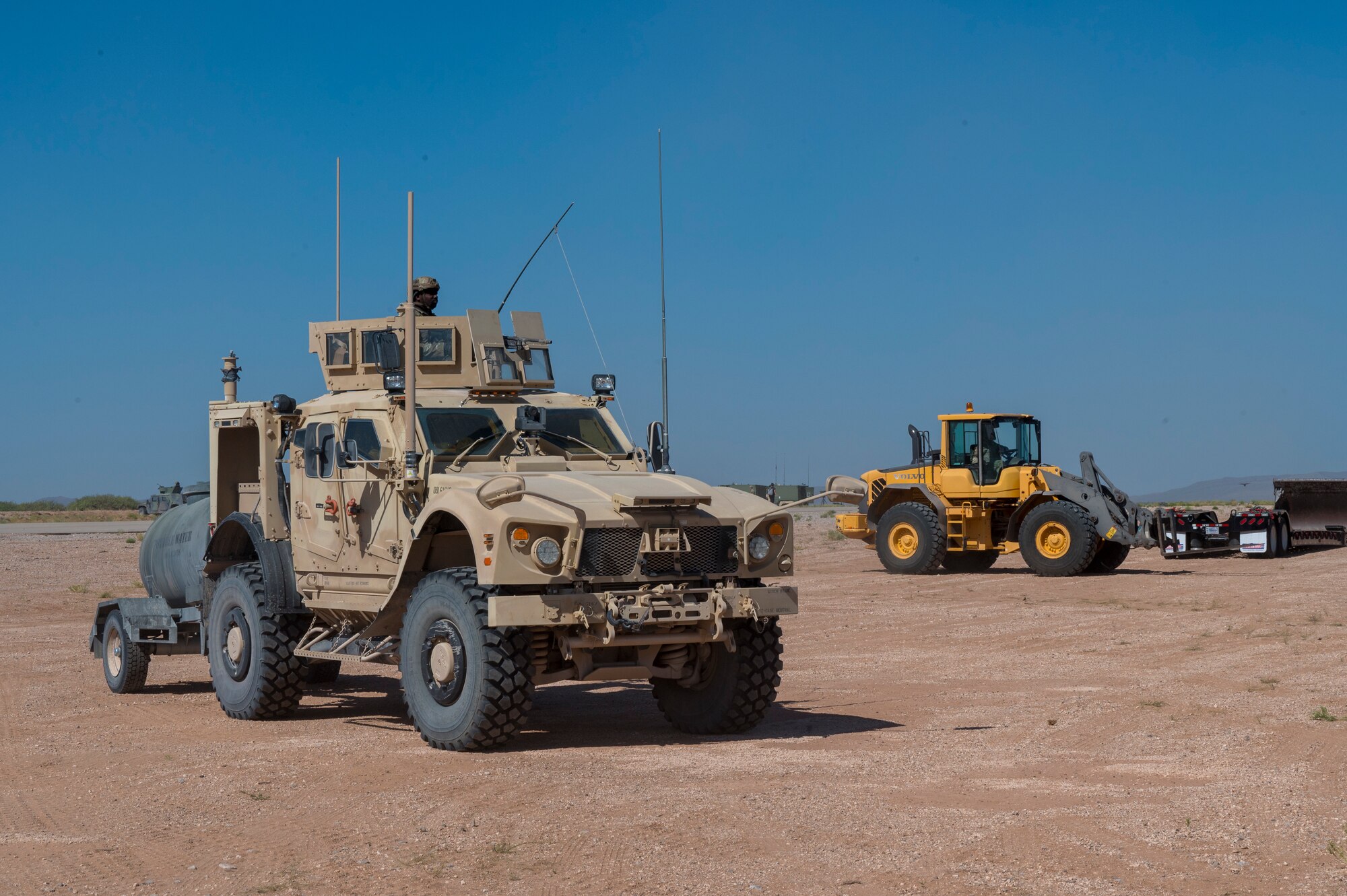 The CSTR initiative expands multi-functional training opportunities for installation and mission support Airmen to practice for future adaptive operations and agile combat employment in contested environments and austere locations. The sites will be equipped with high-demand training assets often not available at a unit’s home station. (U.S. Air Force photo by Malcolm McClendon).