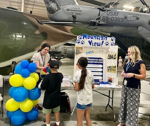Hill Aerospace Museum and Davis County School District co-hosted an open house in an effort to educate community members on local military missions and connect families with Purple Star School representatives.