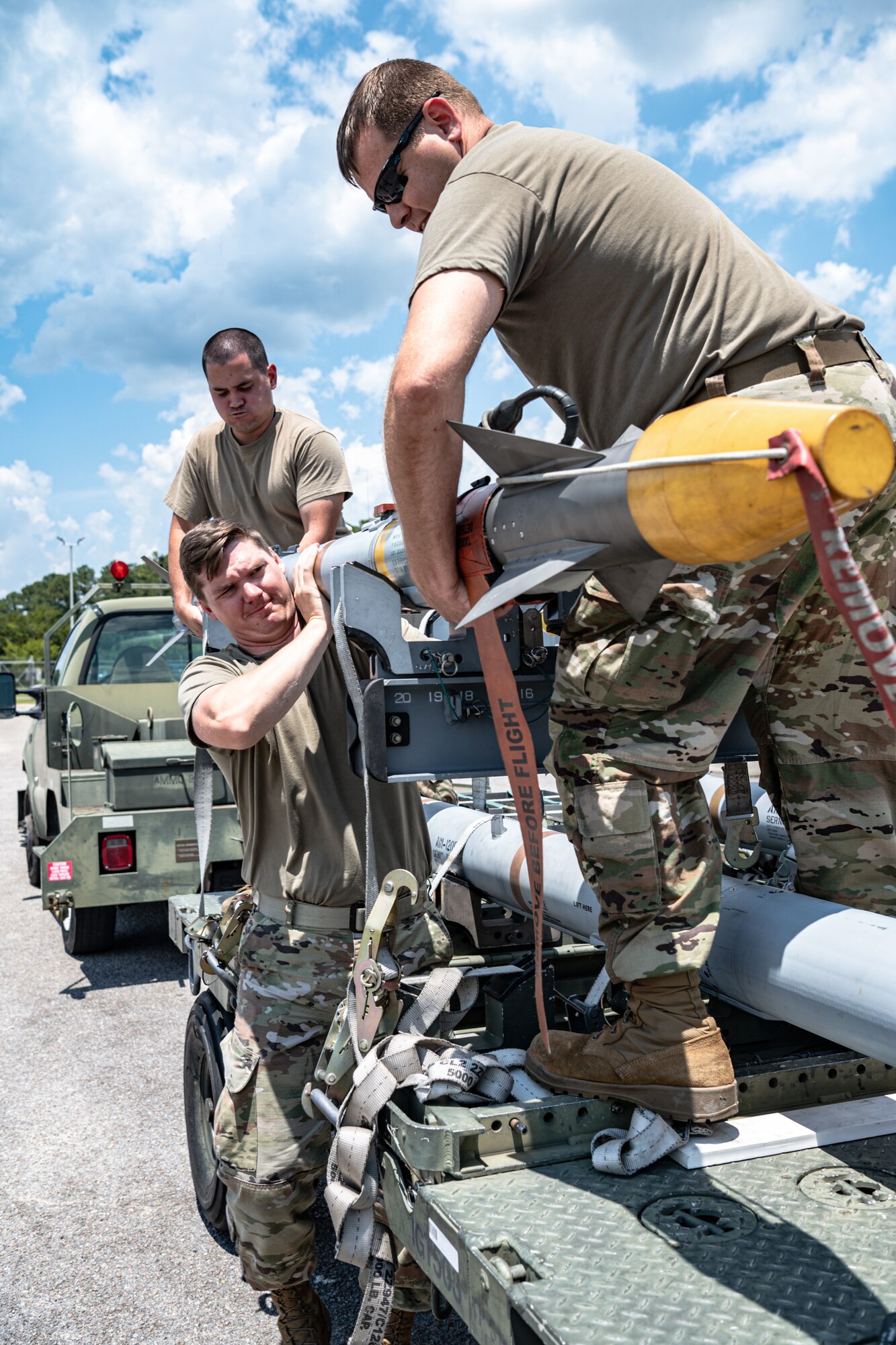 Day in the Life of the 169th MXS Munitions Shop
