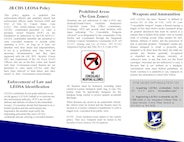 State Concealed-Carry License Personnel with a state issued license or permit for concealed-carry are NOT AUTHORIZED to carry POFs on JB CHS. Concealed carry ONLY applies to personnel with LEOSA credentials.