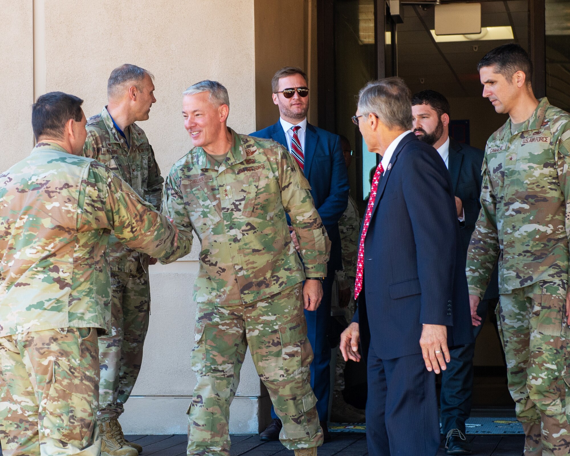 CSO visits Texas Air National Guardsmen