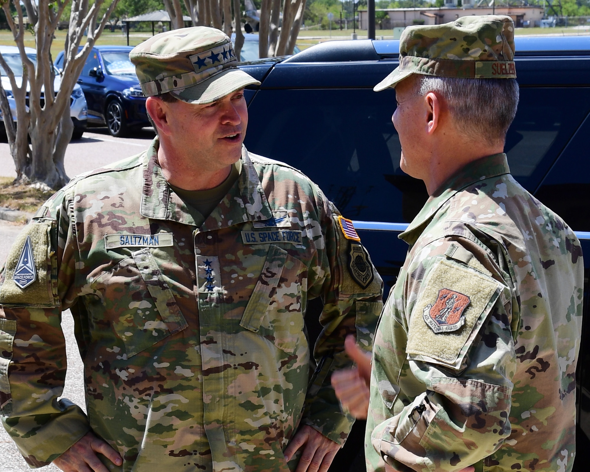 CSO visits Texas Air National Guardsmen