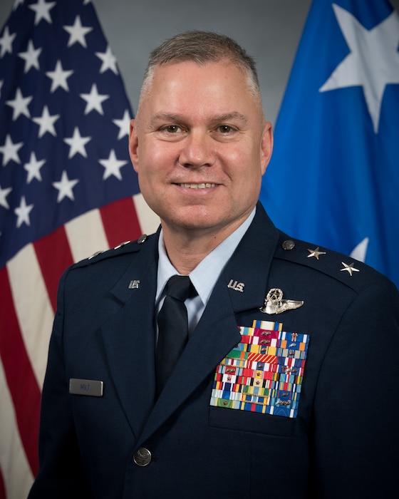 This is the official portrait of Maj. Gen. William G. Holt II.