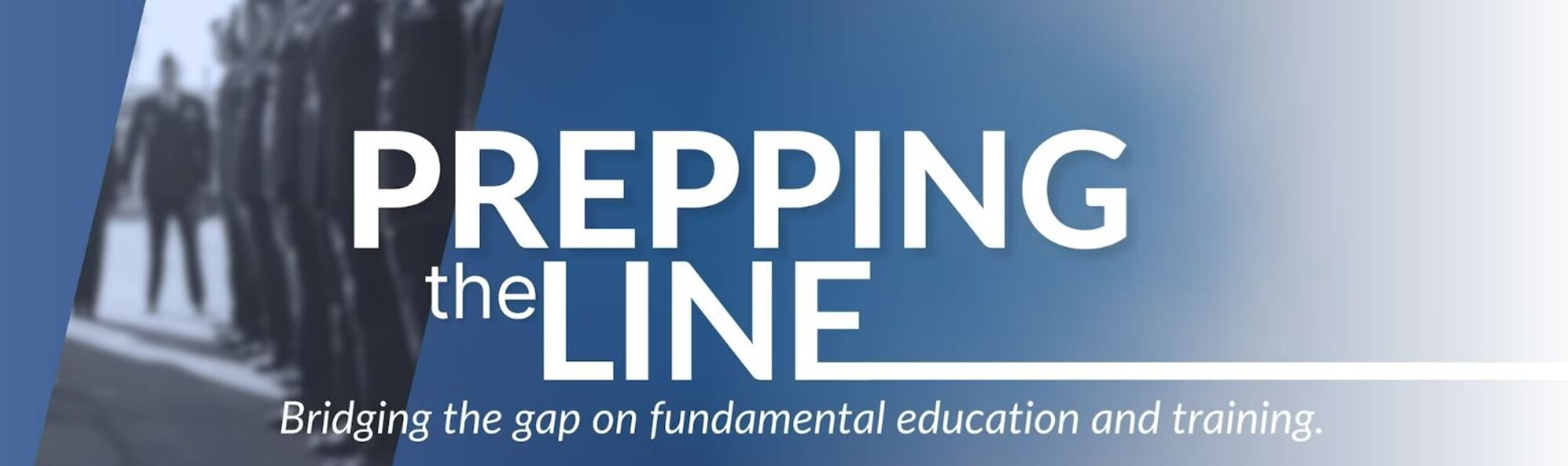 Prepping the line graphic