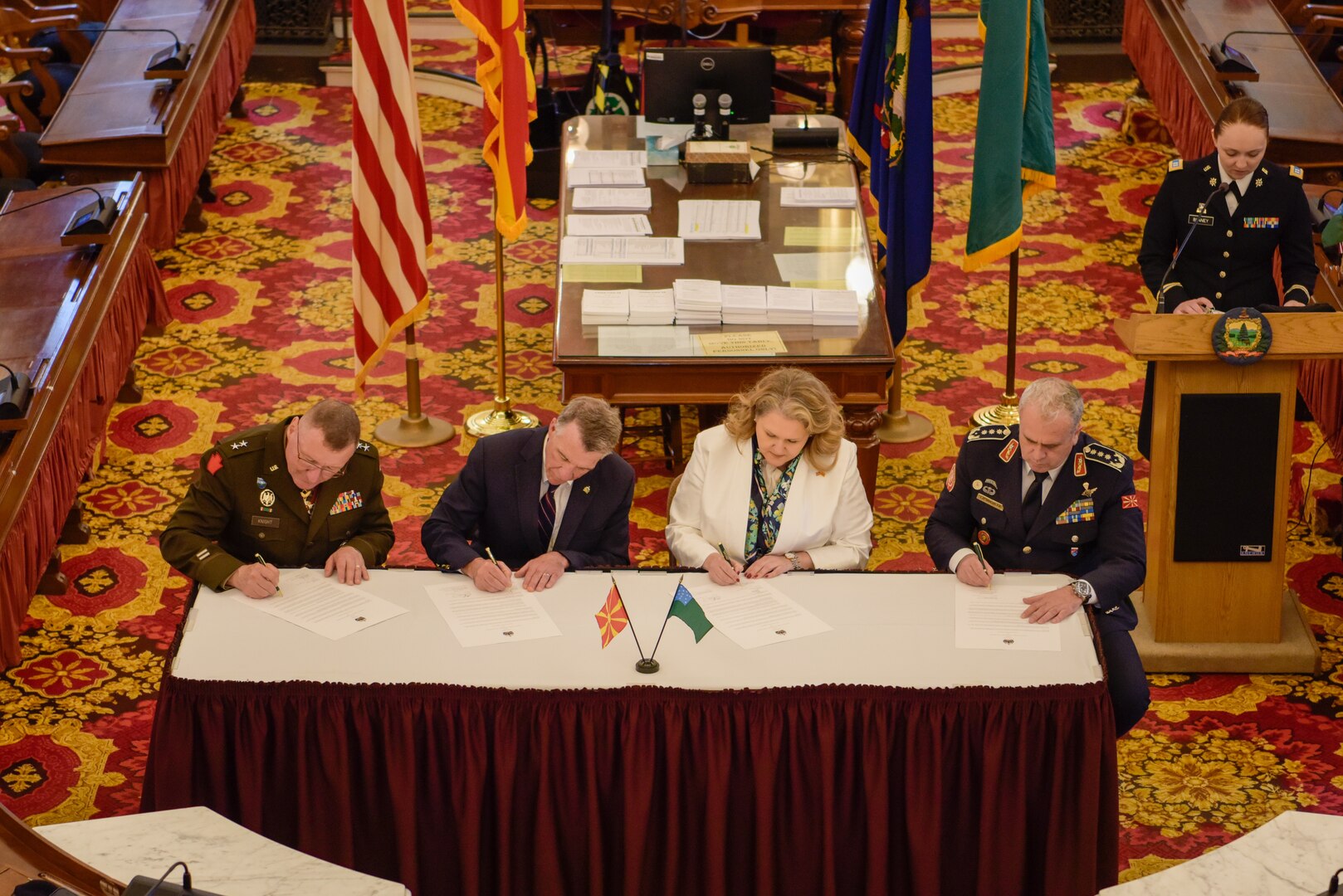 State Partnership Program Reaffirmation Signing Ceremony