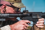 Basic Officer Leadership Course Soldiers train at JBSA-Camp Bullis firing range