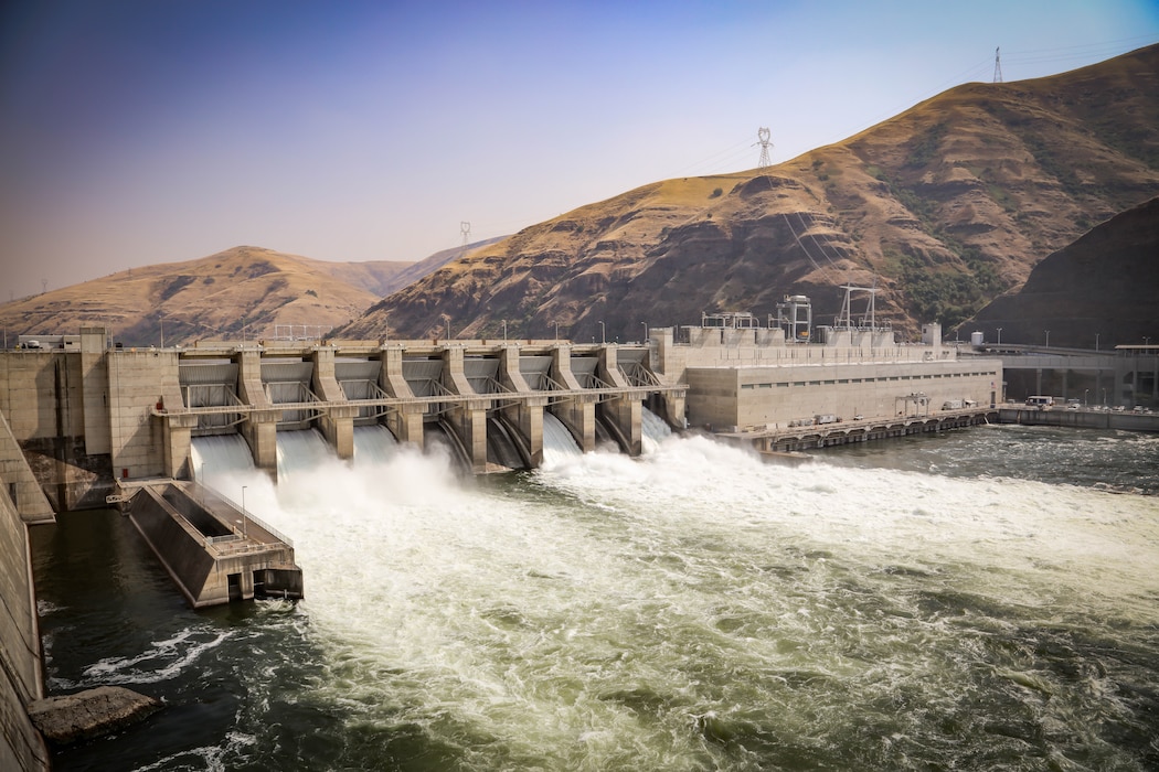 The completion of Lower Granite Lock and Dam completed a reliable and navigable channel of water that stretched from the Pacific Ocean to Lewiston, Idaho. This channel allows commerce to be shipped up and down river via barge, a method of transportation far more efficient and cost effective than either truck or train.