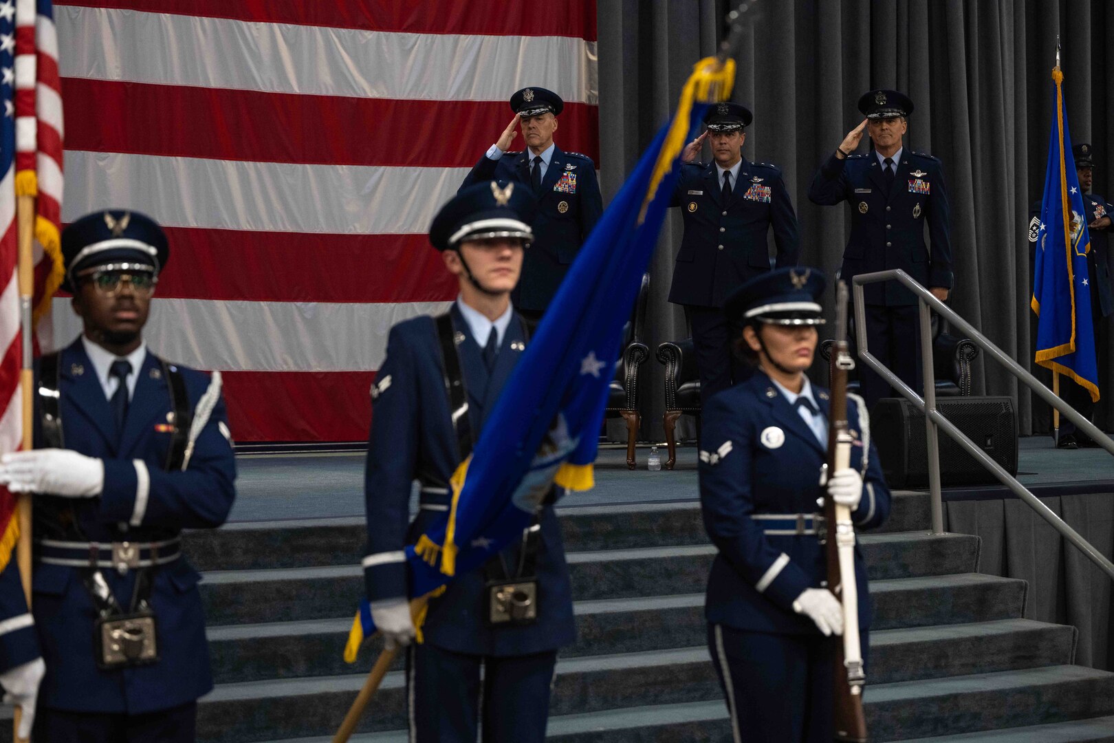 Barksdale AFB honor guard