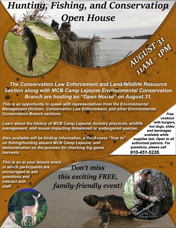 Hunting, Fishing and Conservation Open House