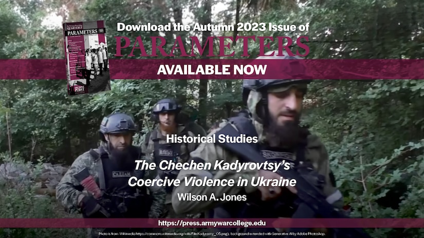 Parameters | Autumn 2023
Urban Resistance to Occupation: An Underestimated Element of Land Warfare
Kevin D. Stringer and Jelle J. H. Hooiveld
https://press.armywarcollege.edu/parameters/vol53/iss3/14