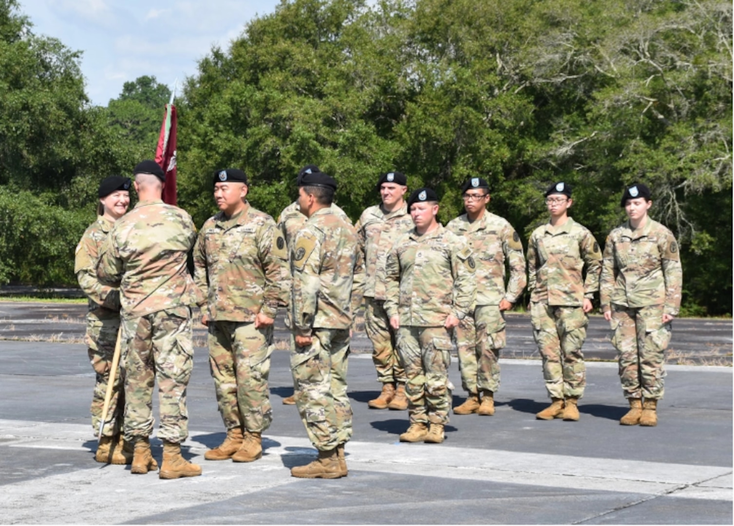 LAHC Medical Company welcomes new commander 2