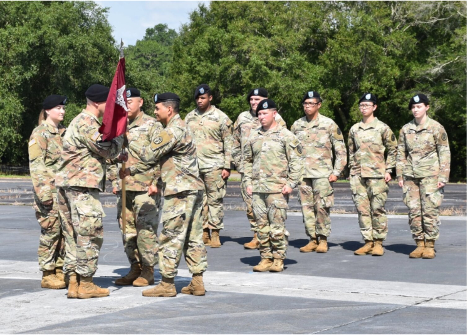 LAHC Medical Company welcomes new commander 1