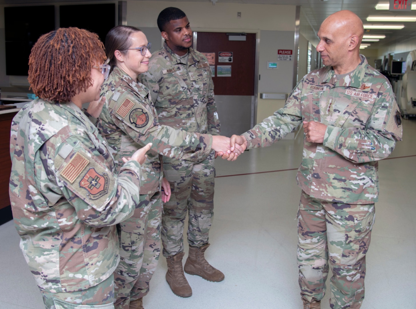 PHOTOS | Air Education and Training Command commander visits Brooke Army Medical Center