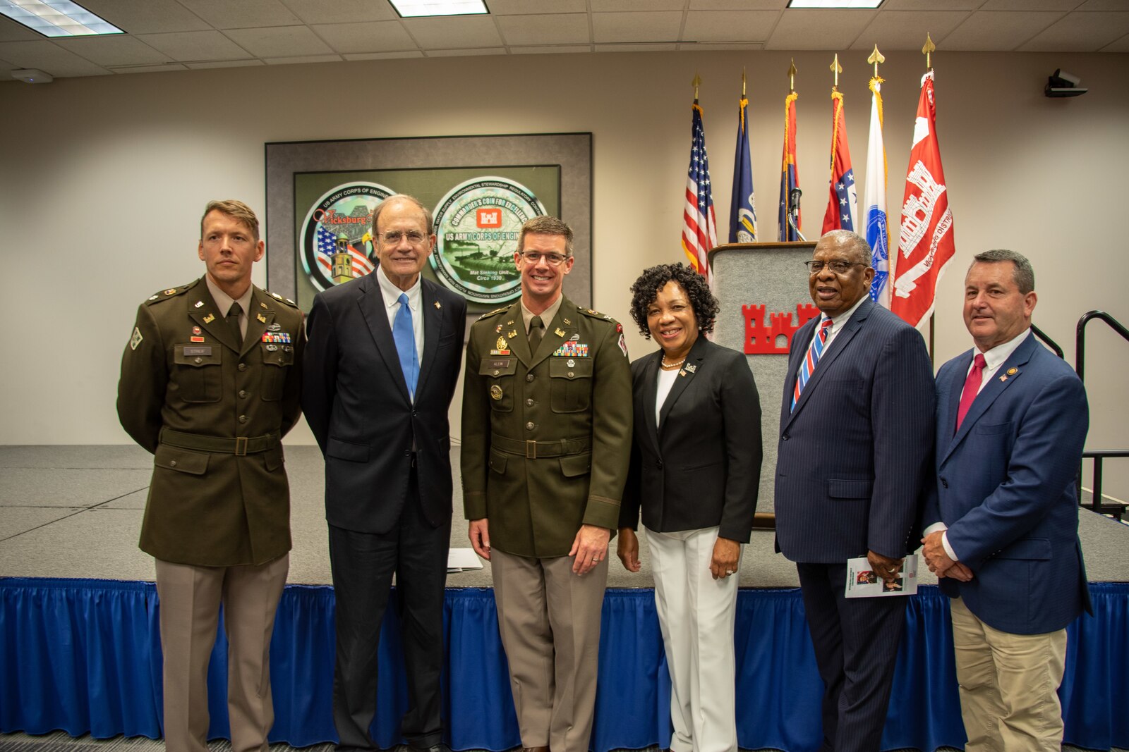 VICKSBURG, Miss.-- The U.S. Army Corps of Engineers (USACE) Vicksburg District recognized 150 years of service to the nation with a formal celebration at district headquarters last Wednesday.
