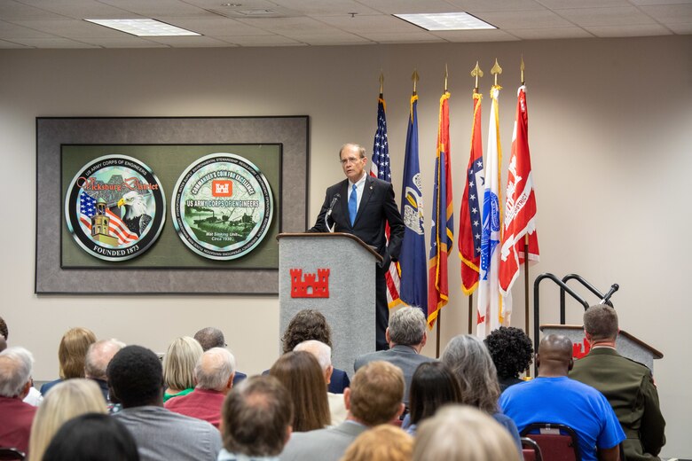 VICKSBURG, Miss.-- The U.S. Army Corps of Engineers (USACE) Vicksburg District recognized 150 years of service to the nation with a formal celebration at district headquarters last Wednesday.