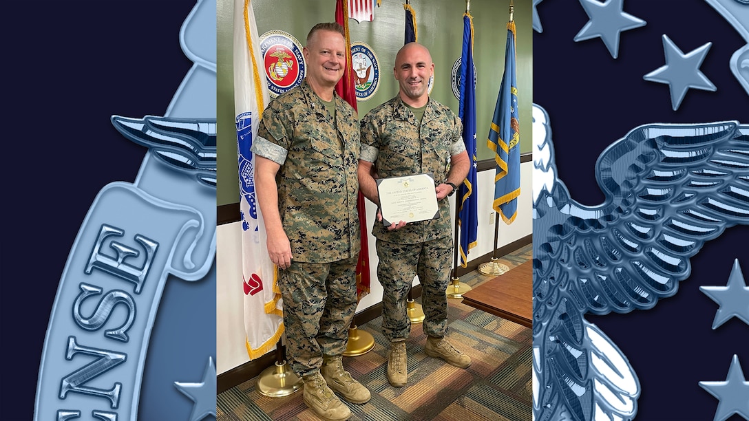 DLA Aviation Gunnery Sgt. is proof not all heroes wear a cape.