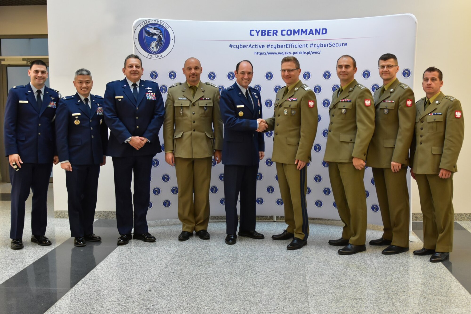 Poland Cyber Command and 16th AF, strengthen Information Warfare together