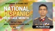 National Hispanic Heritage Month – COL Alejandro Amigo