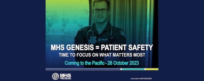 In October 2023, the Department of Defense’s new electronic health record (EHR), MHS GENESIS, will launch at Osan Air Base. MHS GENESIS is the single, common electronic health record for the Military Health System. It’s an enterprise solution supporting a system of health care delivery with standardized clinical and business practices. It is also a patient-centric system focusing on quality, safety, security, and readiness – resulting in positive patient outcomes. When fully deployed, MHS GENESIS will be the single health record for service members, veterans, and their families. Learn more at https://www.health.mil/Military-Health-Topics/Technology/MHS-GENESIS.