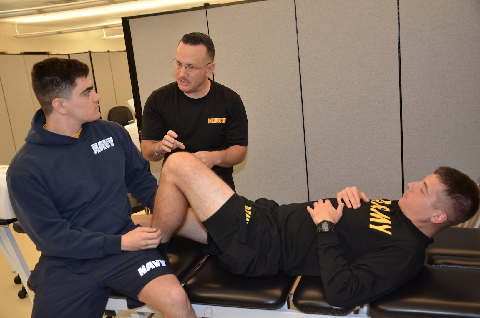 METC Physical Therapy Technician students conduct hands-on training