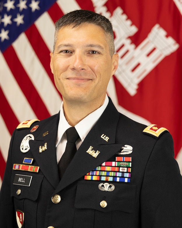Maj. Cory J. Bell joined Jacksonville District as the Deputy District Commander for South Florida, U.S. Army Corps of Engineers in August 2023.