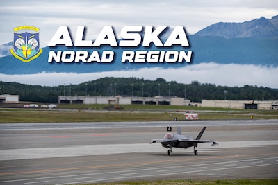 Alaska NORAD Region photo illustration