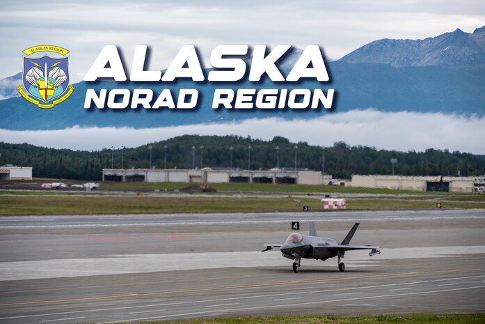 Alaska NORAD Region photo illustration