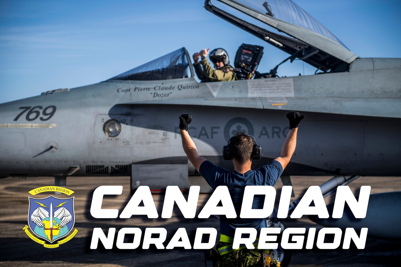 Canadian NORAD Region photo illustration
