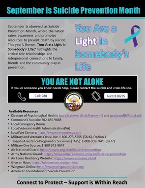 September is observed as Suicide Prevention Month, where the nation raises awareness and promotes resources to prevent death by suicide.