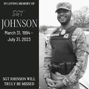 In Loving Memory of SGT Vaughn Johnson