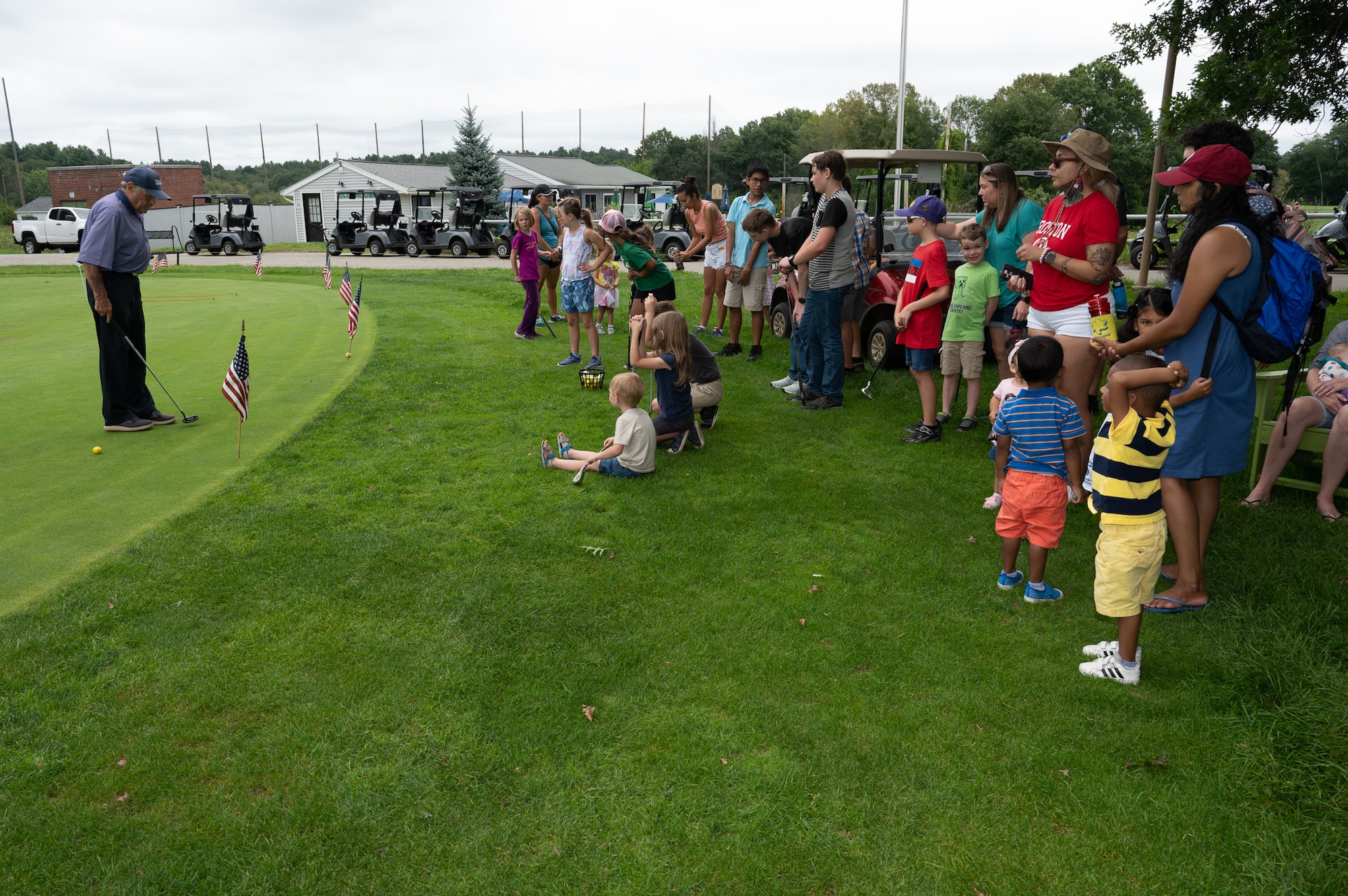 Image of golf lessons for children