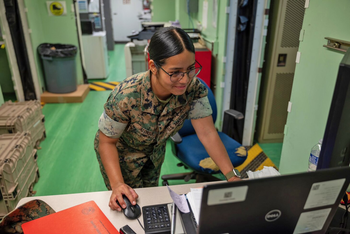 Sgt. Lukrecia Alonso  
Mobile Facilities Maintenance Technician, MALS-24