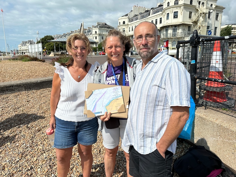 On July 21, 2023, Carol Wortman swam the English Channel, a 20.5-mile swim, in 13 hours and 38 minutes.