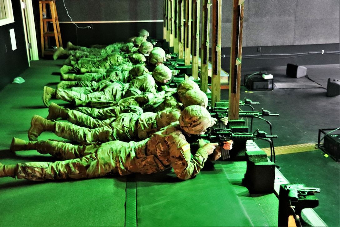 Army Reserve Soldiers complete EST rifle qualification training at Fort McCoy