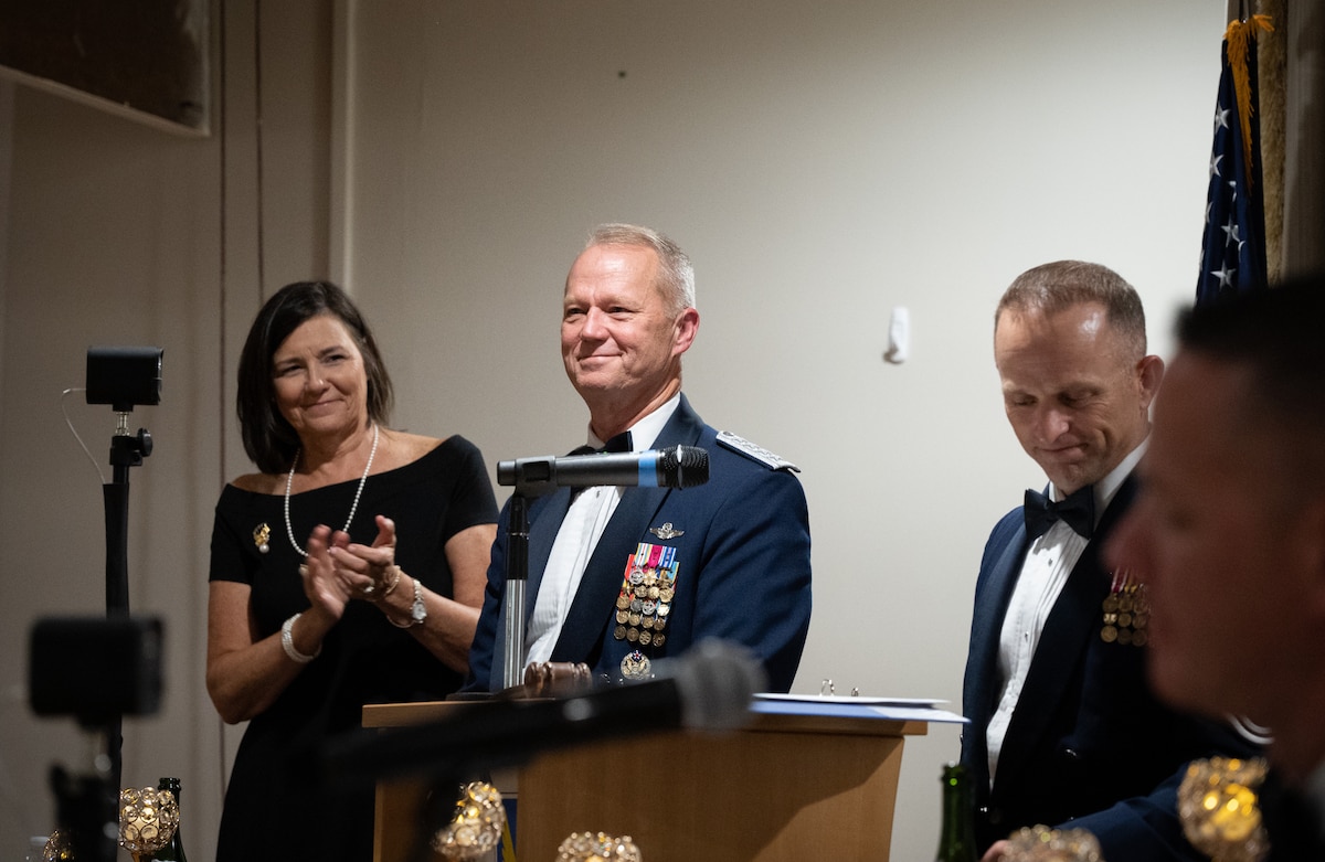 Gen. Mark Kelly, commander of Air Combat command during the Order of the Sword