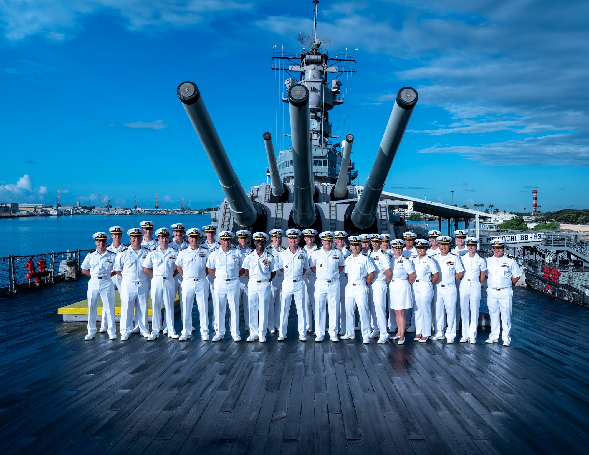 Front row, left to right: LTJG Gramegna, LCDR Meyers, LCDR Corey, CDR Thrun, CAPT Sullivan, CAPT Washington, CAPT Geertsema, 
CDR Casperson, LT Jeon, LCDR Diaz, CDR Jackson, ENS Duong, LT Chan, LTJG Darnell, LT Bush

Back row, left to right: ENS Klatka, LT Pallotto, LT Larus, LCDR Dennis, LCDR Tomala, CDR Musser, LCDR Bendt, LT Woolwine, 
LT Swinney, LTJG Capuano, LT Reeder, LT Lennon, LTJG Gommesen