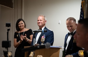 Gen. Mark Kelly, commander of Air Combat command during the Order of the Sword