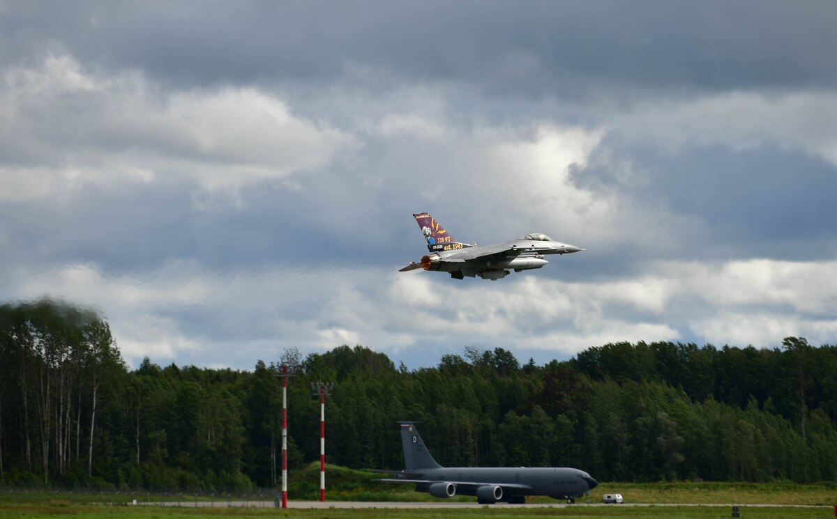 jet in the sky
