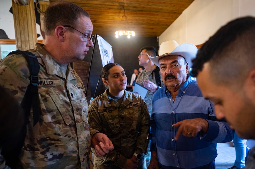 This municipality meeting recognized the outgoing and incoming JTF-Bravo civil affairs teams, and offered a chance for JTF-Bravo members to connect with local leaders for future humanitarian aid projects.