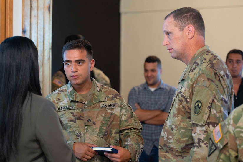 This municipality meeting recognized the outgoing and incoming JTF-Bravo civil affairs teams, and offered a chance for JTF-Bravo members to connect with local leaders for future humanitarian aid projects.