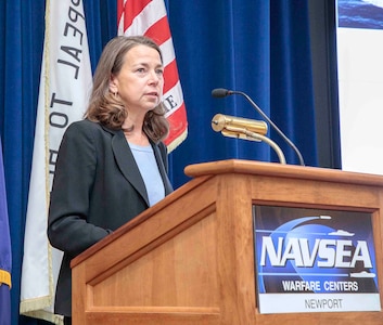 Submarine combat systems course at NUWC Division Newport featured panel discussion, briefings