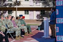 After years without a USO due to the old building being condemned, a new building was opened in a newly renovated dormitory building.