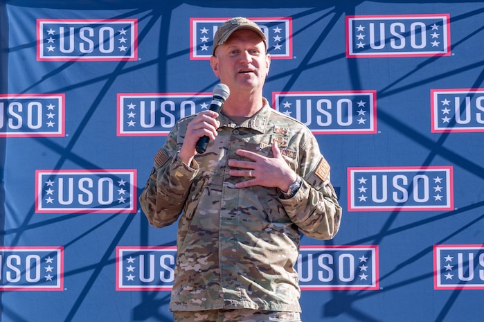 After years without a USO due to the old building being condemned, a new building was opened in a newly renovated dormitory building.